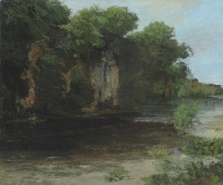 Gustave Courbet - Les bords de la Loue
