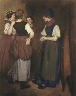 Gustave Courbet - Les Récits de la Grand-Mère Salvan (Les trois soeurs de Courbet)