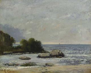 Gustave Courbet - Marine de Saint-Aubin