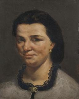 Gustave Courbet - Portrait De Femme