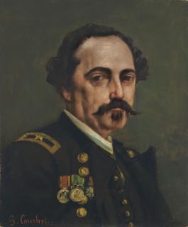 Gustave Courbet - Portrait du général Cluseret