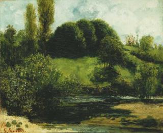 Gustave Courbet - Vue de Franche-Comté