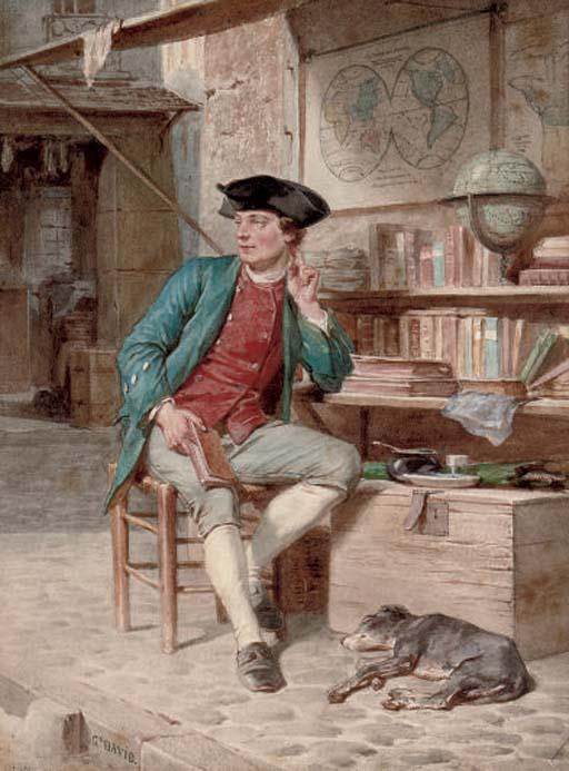 Gustave David - The book seller