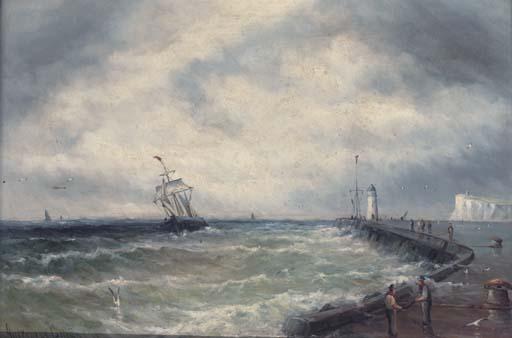 Gustave De Bréanski - Returning to harbour