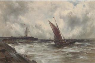 Gustave de Bréanski - Squally Weather Off Gorleston