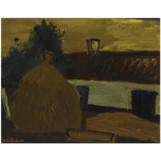 Gustave De Smet - Belgian Hoeve Met Mijt
