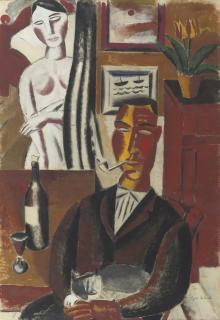 Gustave de Smet - De man met de fles: The Man with the Bottle