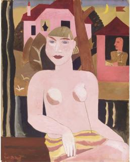 Gustave de Smet - Femme Assise