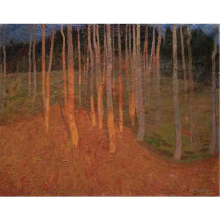 Gustave De Smet - Forêt Au Crépuscule