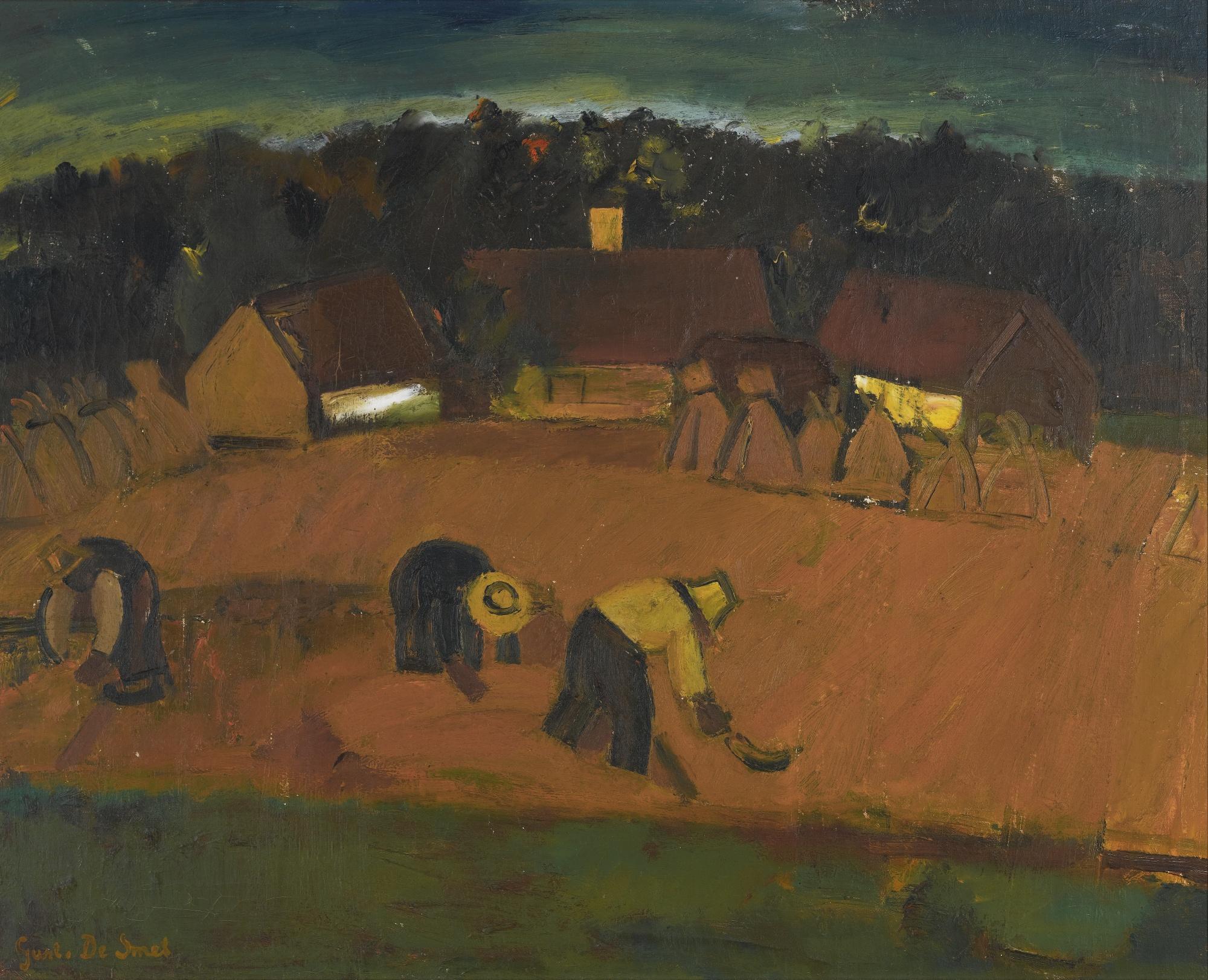 Gustave De Smet - La Moisson