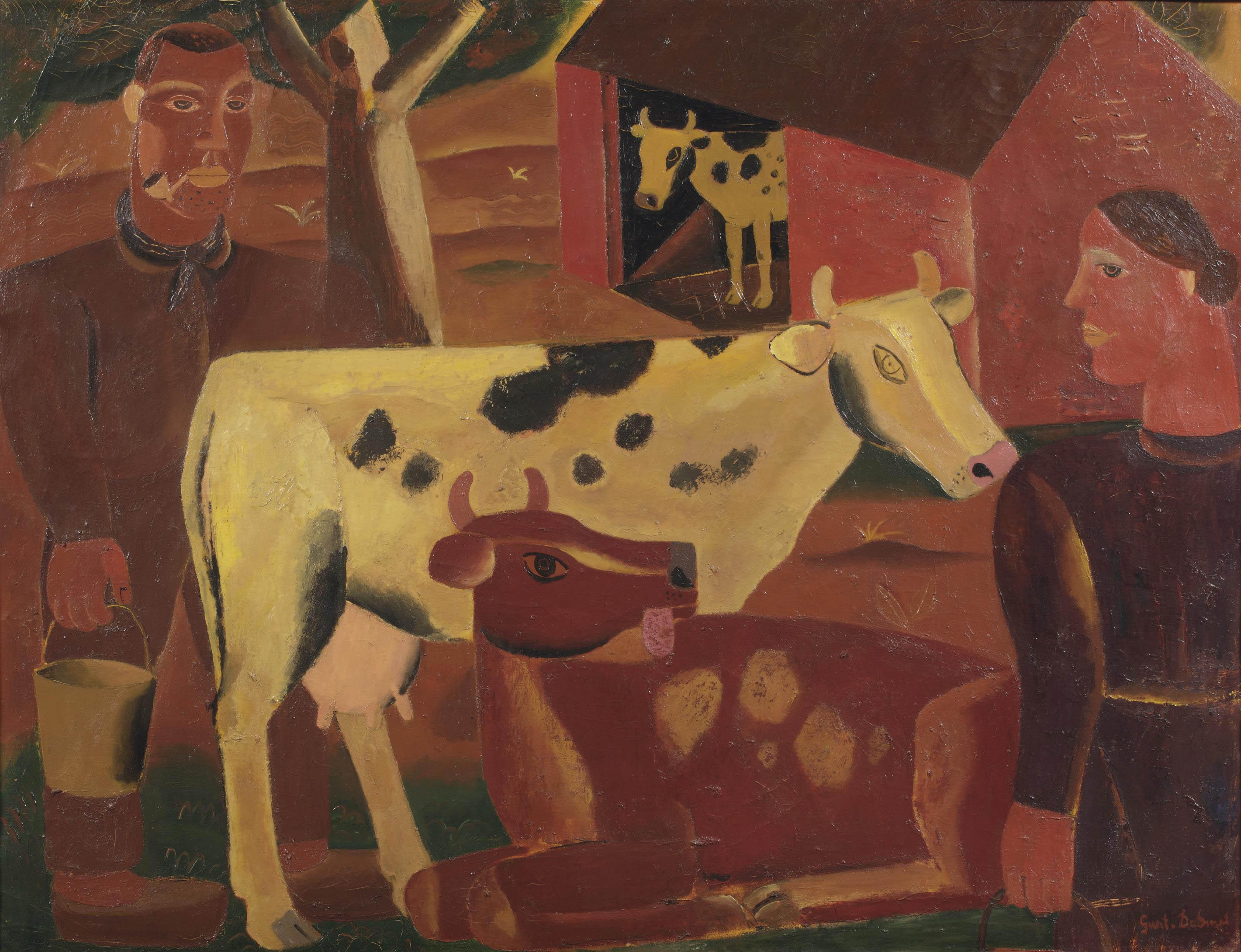 Gustave de Smet - La vie du ferme