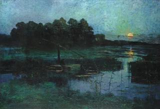 Gustave de Smet - \'Le pêcheur d\'anguilles\'