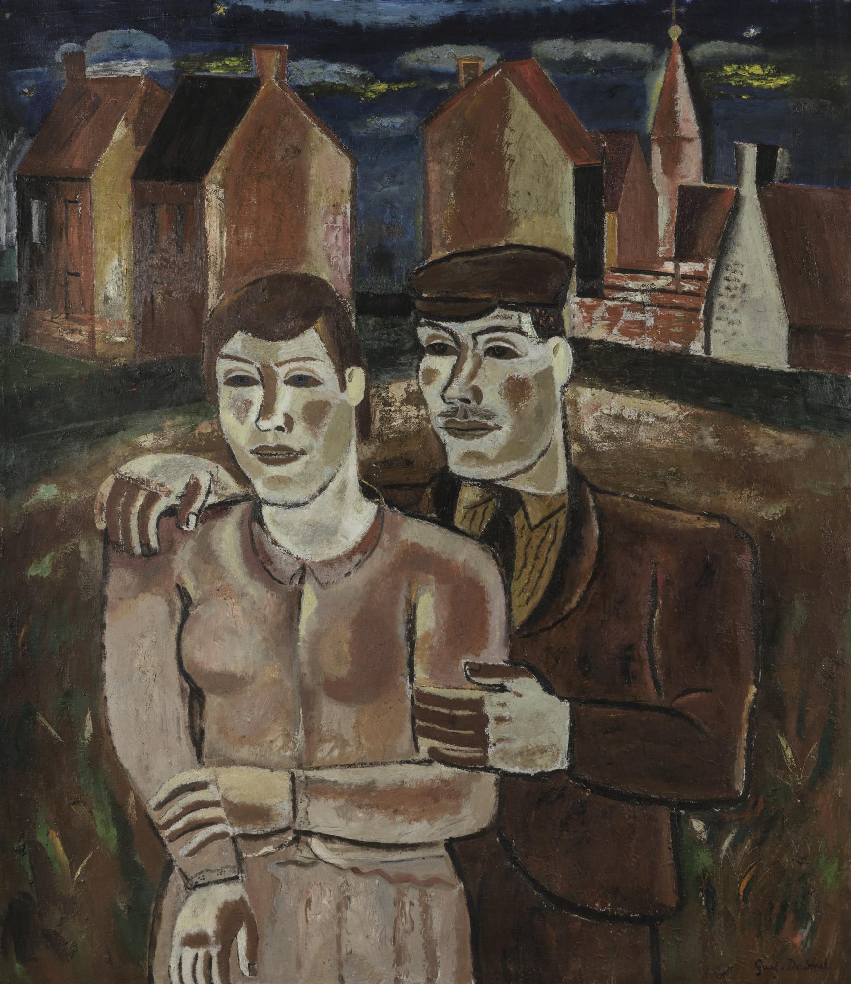 Gustave De Smet - Les Amants