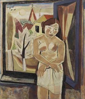 Gustave De Smet - Nude By A Window