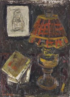 Gustave De Smet - Petroleum Lamp