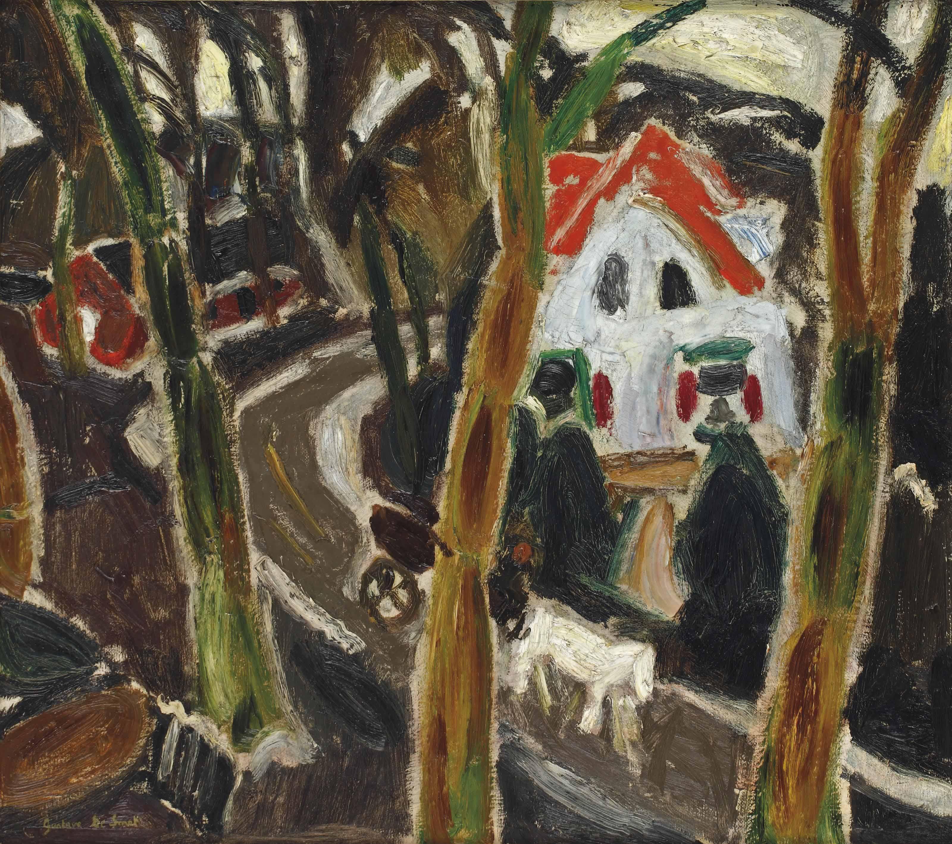 Gustave De Smet - Village Road