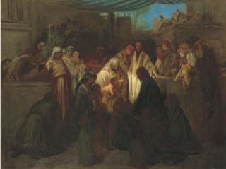 Gustave Doré - Christ Blessing Children