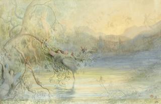 Gustave Doré - Étude pour \'Les Fées\'