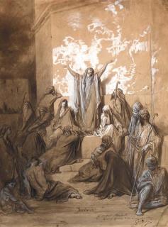 Gustave Doré - Jeremiah preaching to his Followers