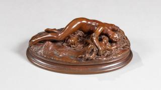 Gustave Doré - Vénus couchée avec l\'Amour (Venus lying with Cupid)