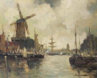 Gustave Flasschoen - Vieux port