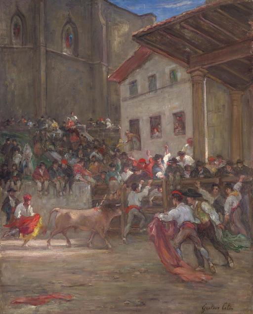 Gustave Henri Colin - El picador con el toro