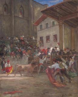 Gustave Henri Colin - El picador con el toro