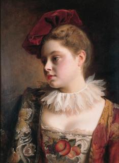 Gustave Jean Jacquet - La tocque rouge