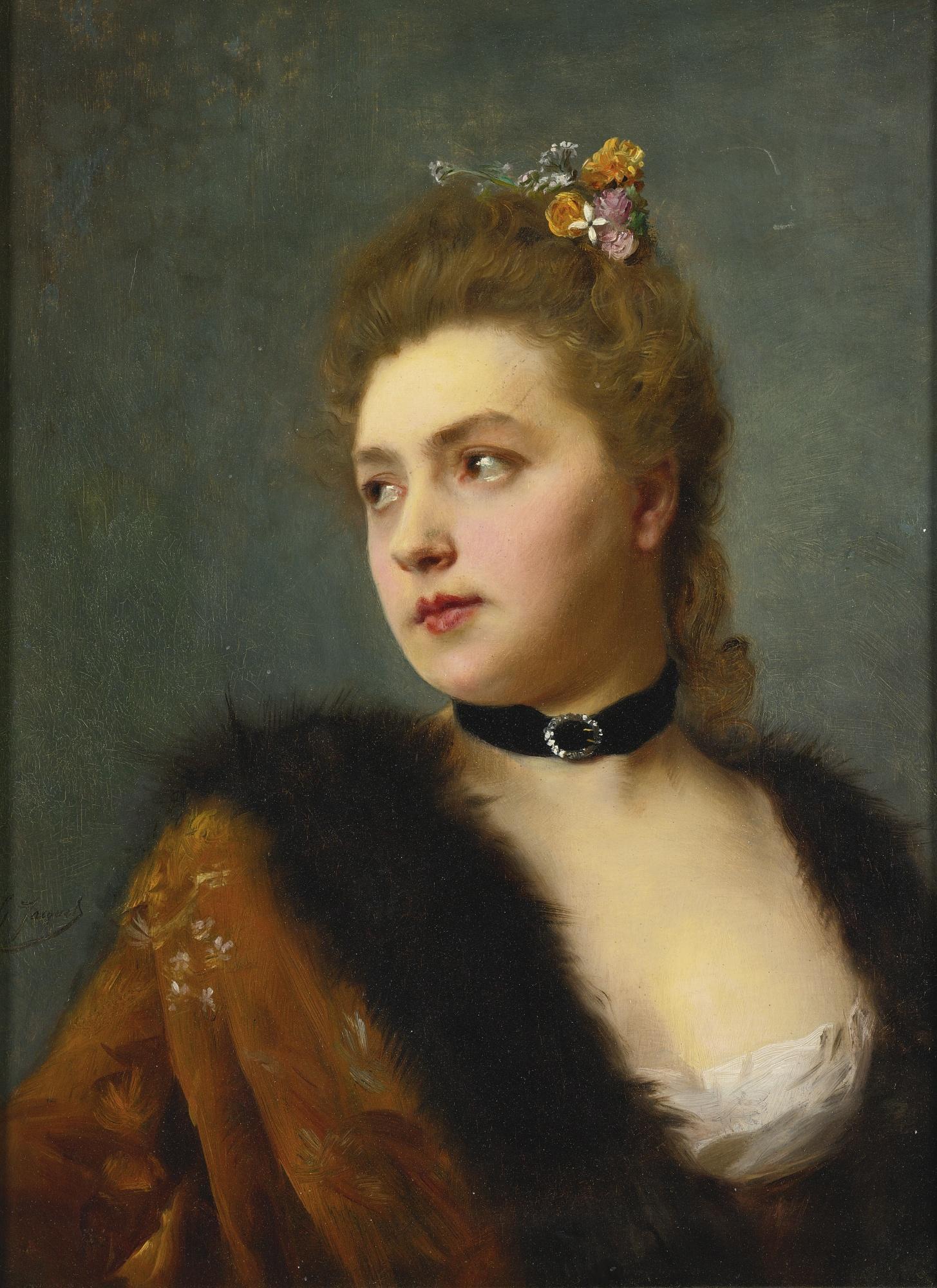 Gustave Jean Jacquet - Parisienne