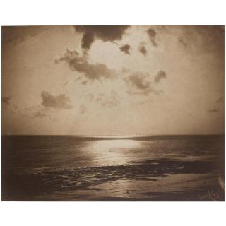 Gustave Le Gray - An Effect Of The Sun, Normandy, 1856-59