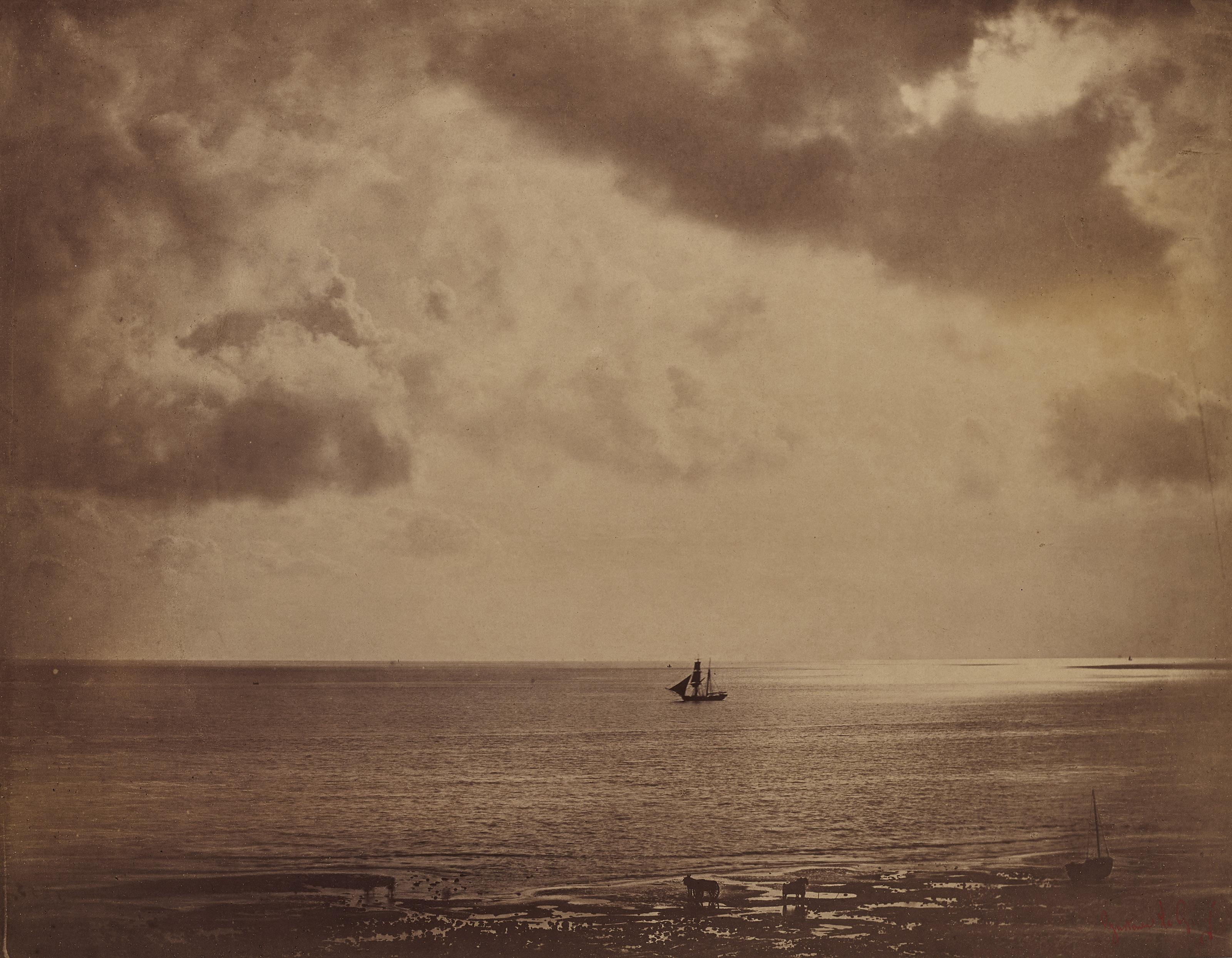Gustave Le Gray - Brig on the Water, 1856