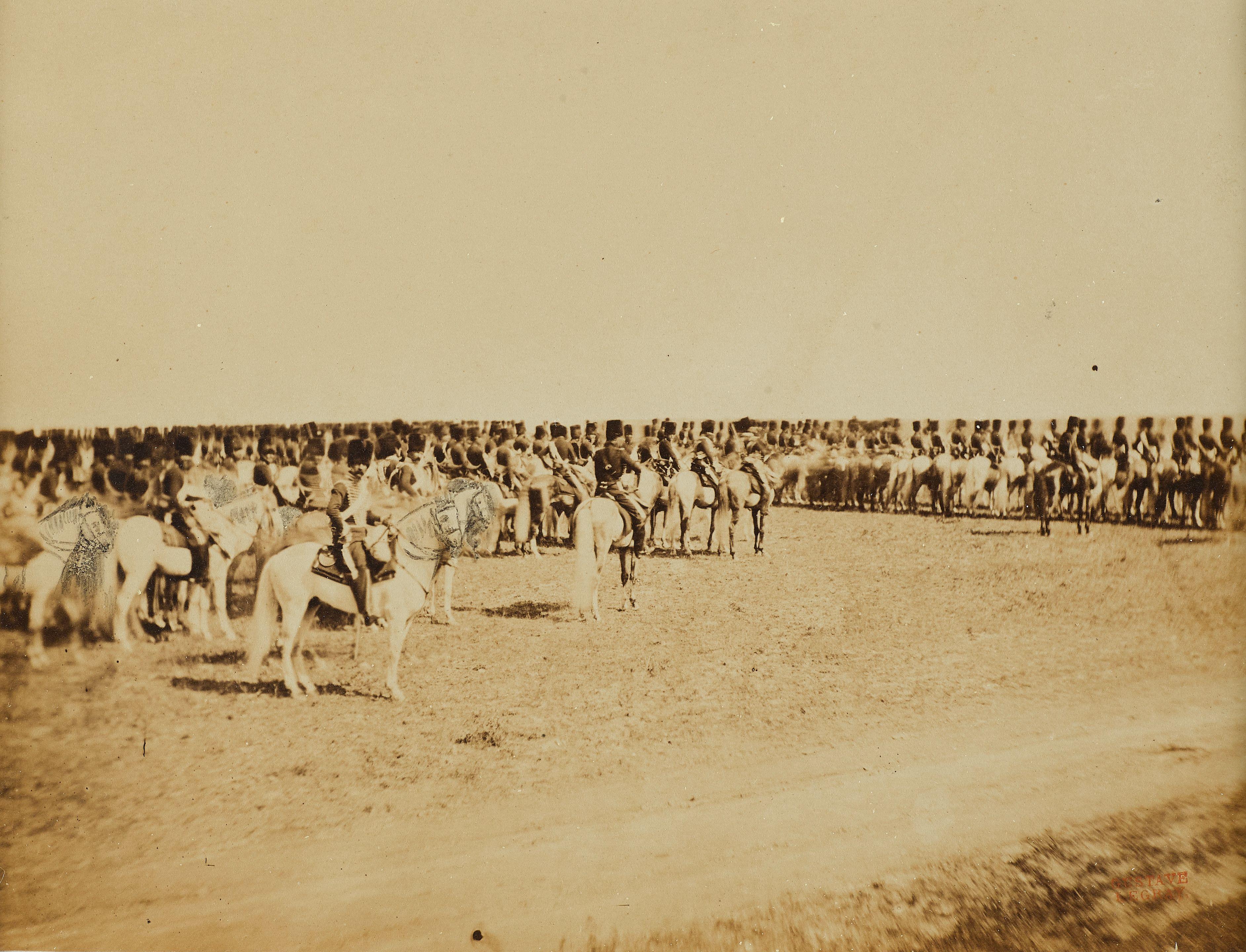 Gustave Le Gray - Cavalry Maneuvers at Chalons