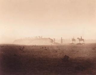 Gustave Le Gray - Cavalry Maneuvers, Camp de Châlons