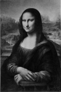 Gustave Le Gray - La Joconde, early 1850s