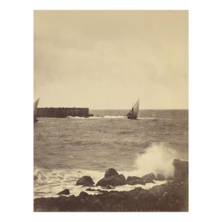 Gustave Le Gray - \'La Vague Brisée, Mer Méditeranée\' (The Breaking Wave)