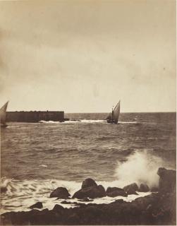 Gustave Le Gray - La Vague Brisée, Mer Méditerranée, 1857
