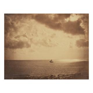 Gustave Le Gray - Le Brick Au Clair De Lune (Brig On The Water)