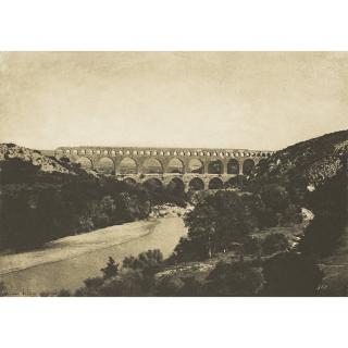 Gustave Le Gray - Le Pont Du Gard, 1850/1851