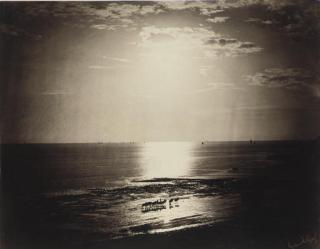 Gustave Le Gray - Le Soleil Couronné -- Océan, 1856