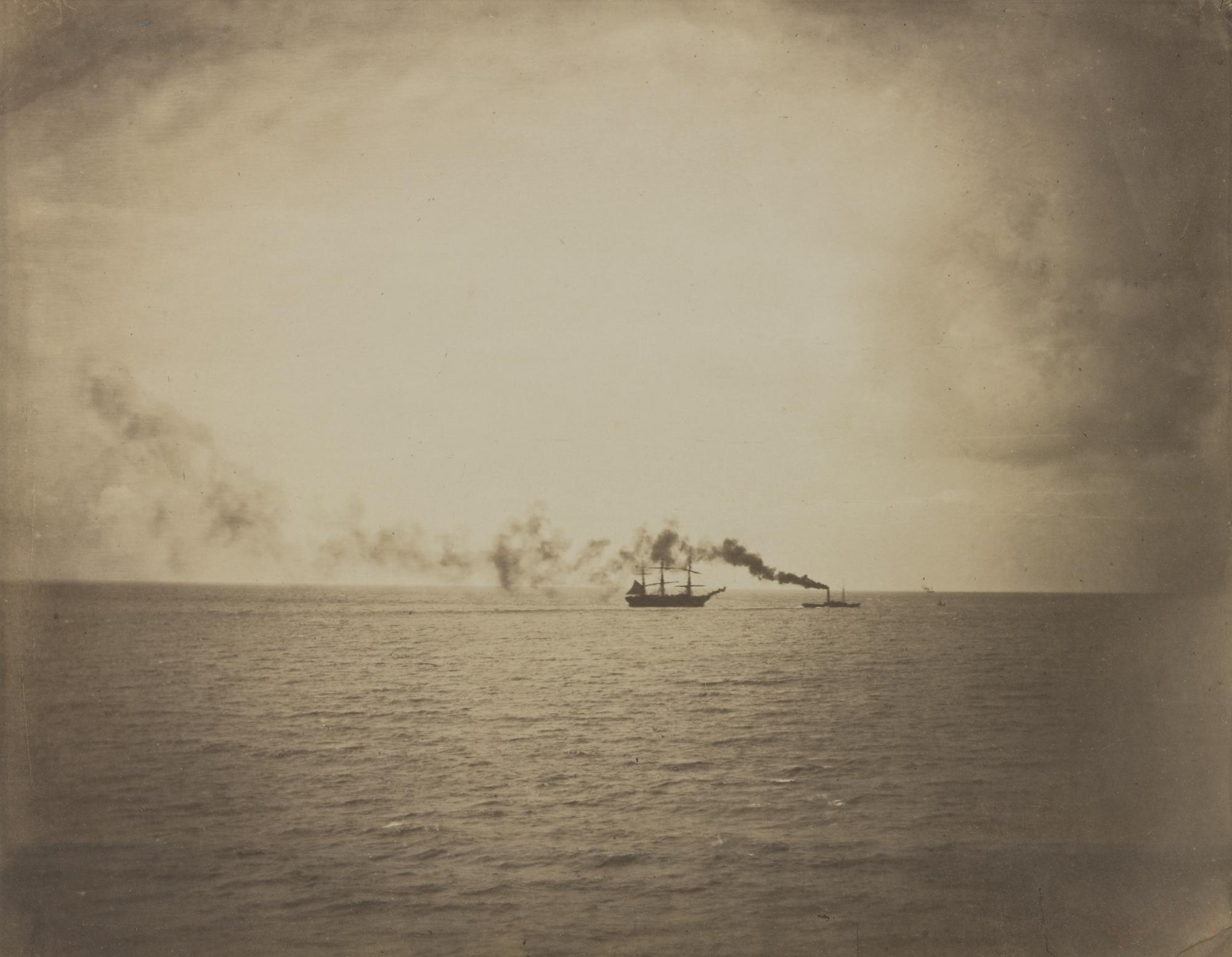 Gustave Le Gray - Le Vapeur (Tugboat)