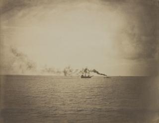 Gustave Le Gray - Le Vapeur (Tugboat)