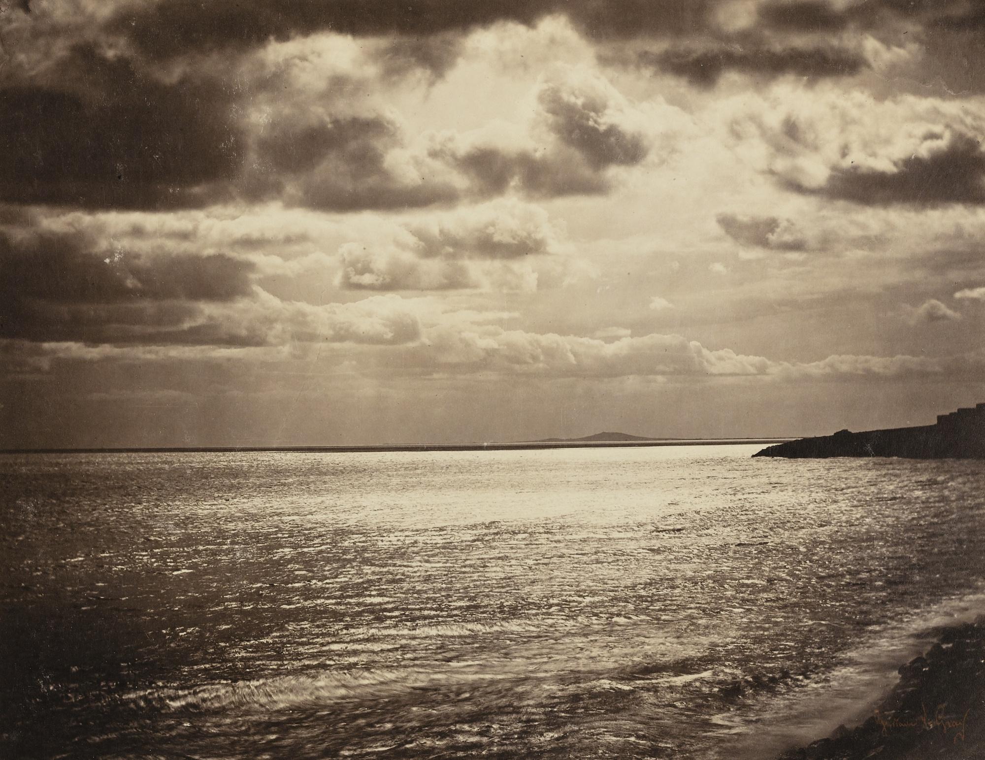 Gustave Le Gray - Mer Méditerranée - Cette (Sète), 1857