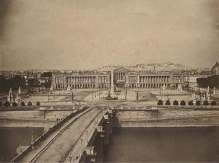 Gustave Le Gray - Place de La Concorde, C.1859