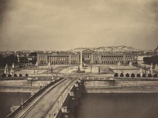 Gustave Le Gray - Place De La Concorde, Paris, 1859