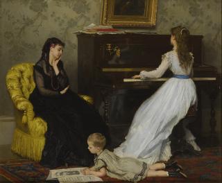 Gustave Léonard De Jonghe - Belgian practicing 