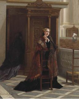 Gustave Léonard de Jonghe - Deep Devotion