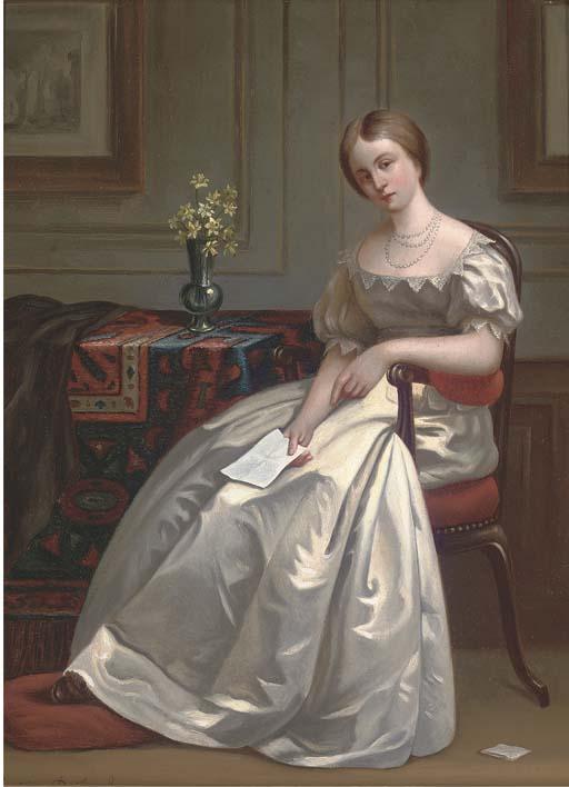 Gustave Léonhard de Jonghe - The letter