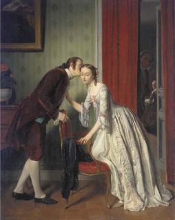 Gustave-Leonhard De Jonghe - The Secret Whisper