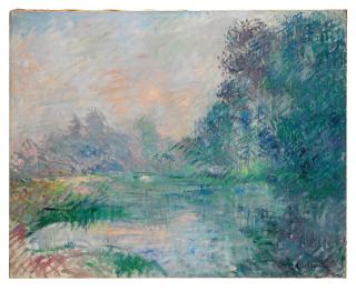 Gustave Loiseau - Bord de l\'Eure, effet du matin