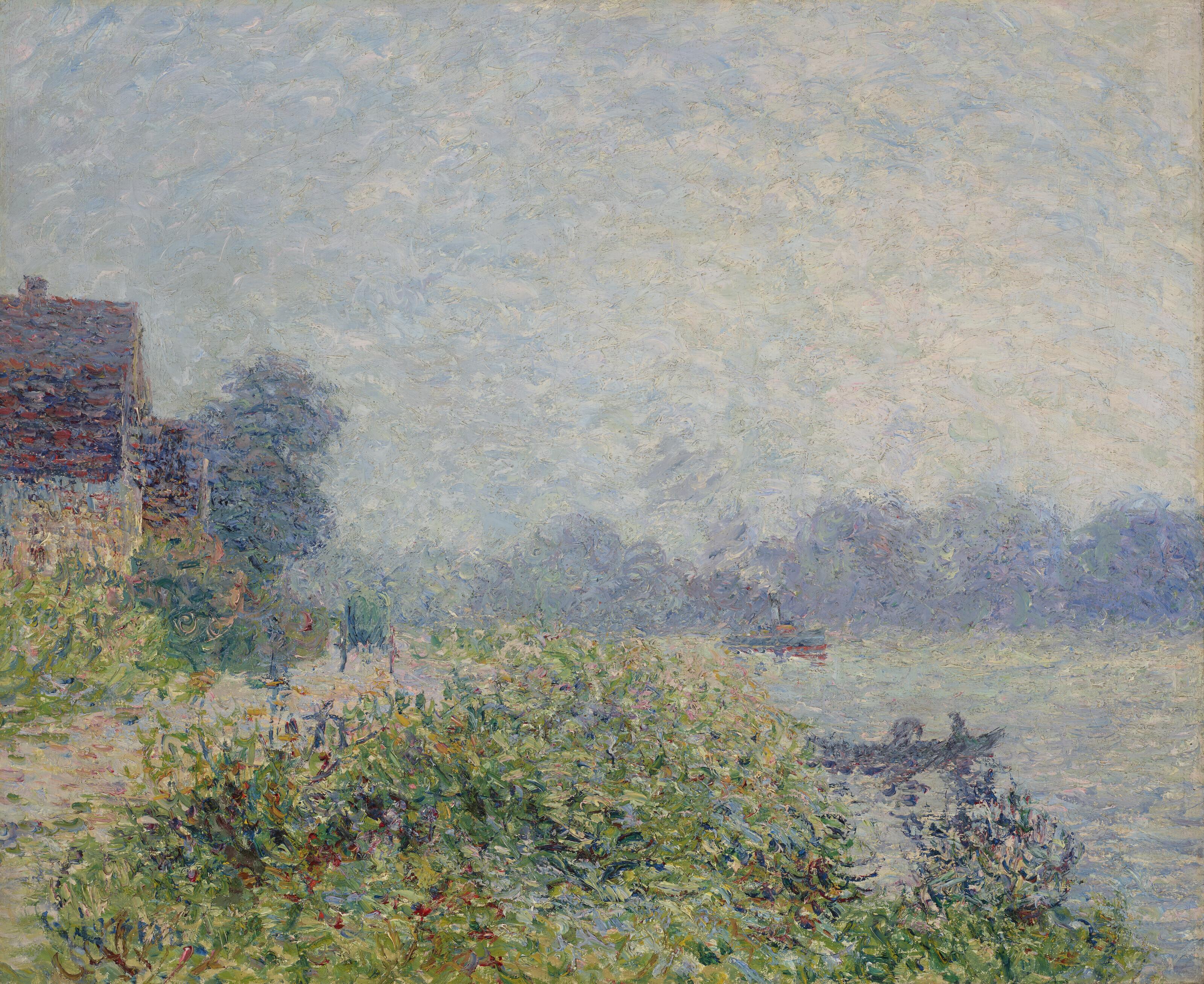 Gustave Loiseau - Bord de rivière